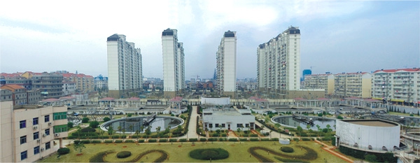江西最大污水處理廠——南昌朝陽(yáng)污水處理廠二期工程（省、市優(yōu)良工程，獲滕王閣杯）